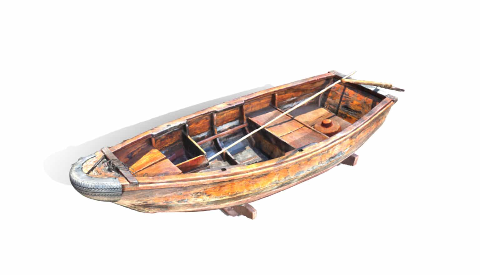 Hakka Boat 3D scan