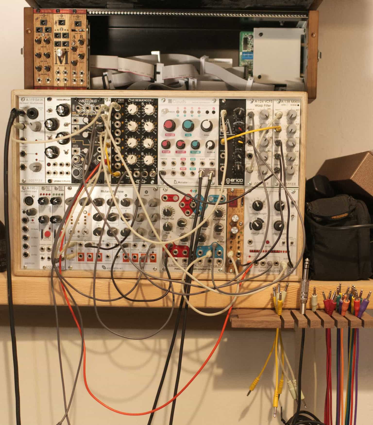 eurorack modular synth record