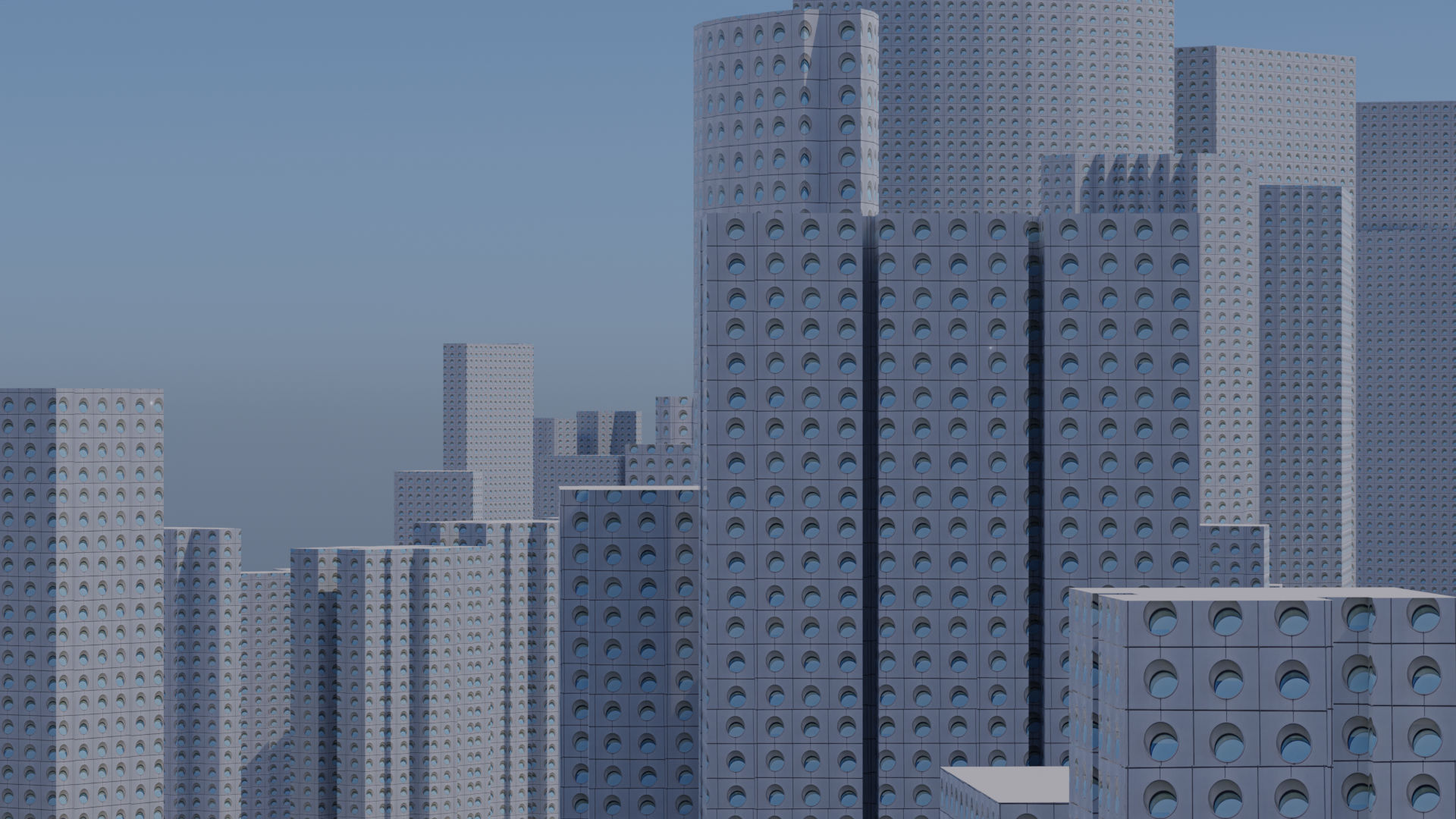 Build cityscape rapidly with OSM add-on in blender